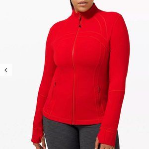 NWT Lululemon Define Jacket Dark Red